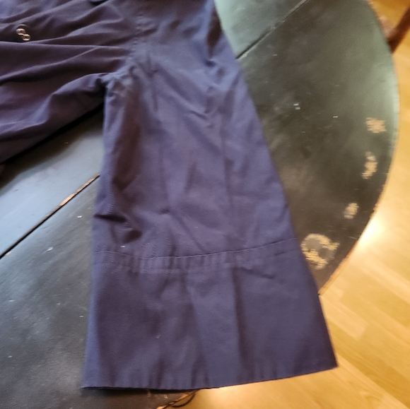 Navy cropped jacket - Picture 4 of 5